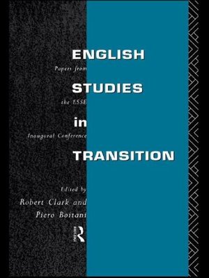 cover image of English Studies in Transition